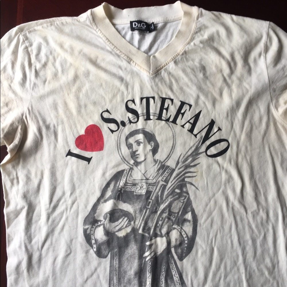 D&G religious themed T-shirt